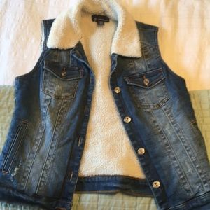 Denim vest